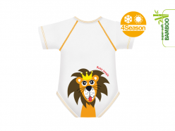 Body neonato bambù - Lion