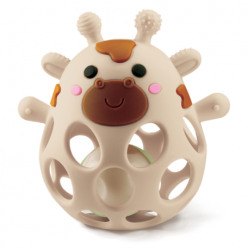 Massaggiagengive in silicone Bite&Play Mucca