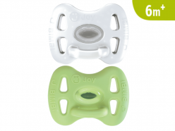 Ciucci tutti morbidi Joy 6m+ - Pack Trasparente/Pistacchio