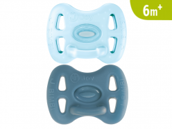 Ciucci tutti morbidi Joy 6m+ - Pack Azzurro Trasparente /Avio