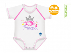 Body neonato cotone biologico - Little Princess