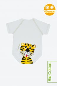 Body neonato cotone biologico - Tigre