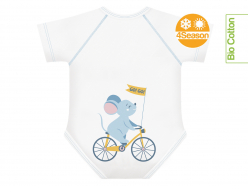 Body neonato cotone biologico - Go!Go! - Topino