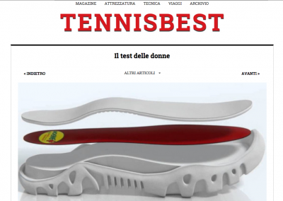 Solette Noene®: il test delle donne. A cura di TennisBest Magazine.