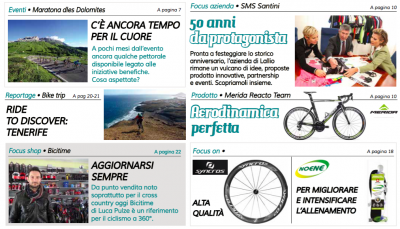 Sul numero 3/4 di BIKE4TRADE ci siamo anche noi!
