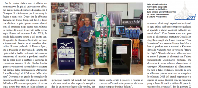 Pianeta Sport su Running Magazine, a proposito delle nostre solette ;)