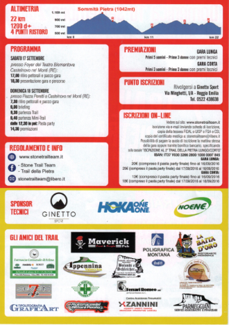 Trail della Pietra 2016
