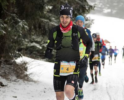 Giacomo Forconi non corre senza le solette Noene!