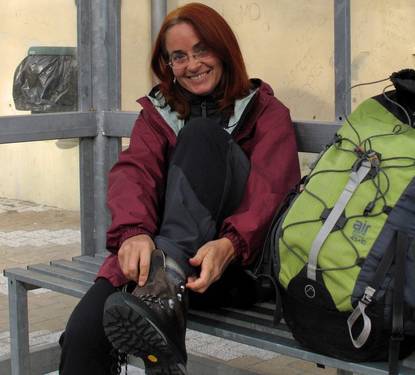 Roberta Ferraris: "Mi consentono di arrivare a fine giornata senza dolori ai piedi!"