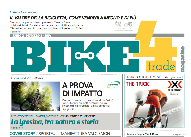 Le solette e i plantari Noene® sul magazine BIKE4TRADE