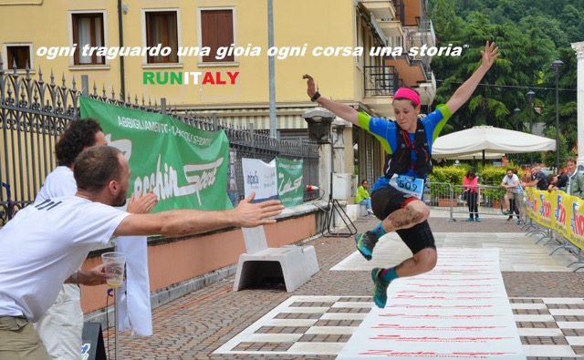 KRISTEL MOTTIN - 2° posto  alla  Durona Trail