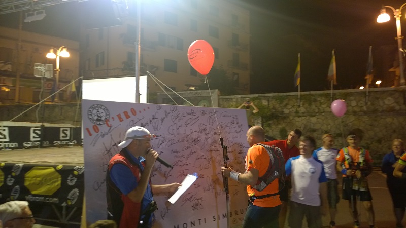 Noene presente al Gran Trail dei Monti Simbruini