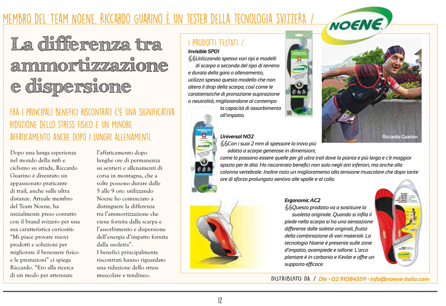 Running Magazine: "La differenza tra ammortizzazione e dispersione"
