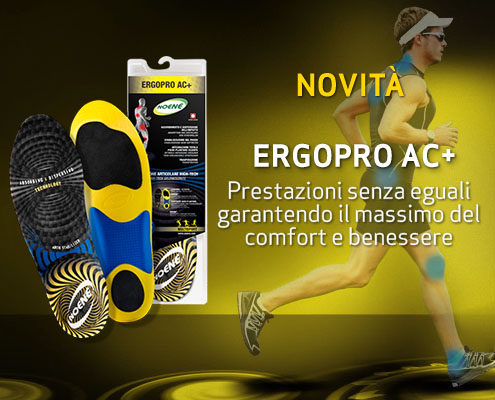 È disponibile un nuovo prodotto Noene: le solette ErgoProAC+.